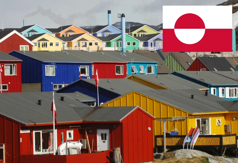 Houses in Greenland